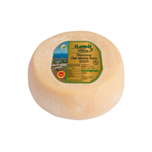 Pecorino Semistagionato del Monte Poro DOP di Arena