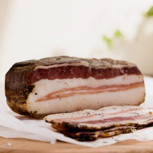 Pancetta tesa di Maiale Nero d'Aspromonte di Il Piccolo Salumificio