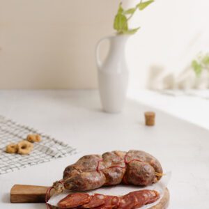 Soppressata piccante di Maiale Nero d'Aspromonte di Il Piccolo Salumificio