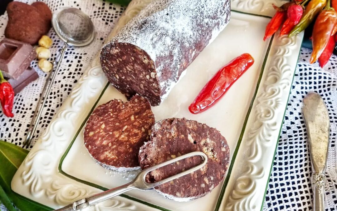 Salame dolce al Peperoncino Candito di Maison Calabria