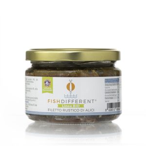 Filetto Rustico di Alici Fish Different, 250g